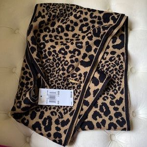 Michael Kors leopard print infinity scarf🐆